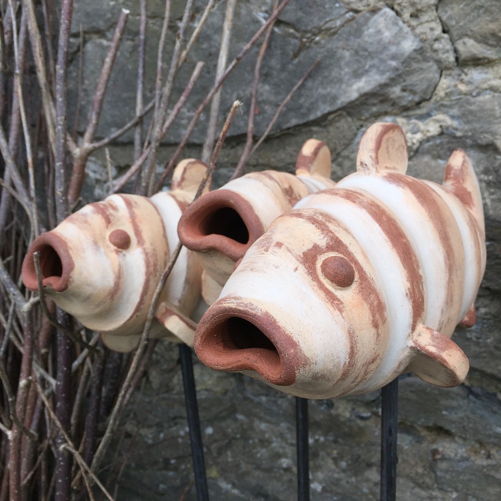 Fish on a stick – Jon Williams Studio Pottery